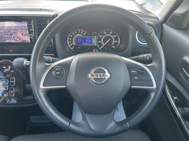 デイズルークス ハイウェイスター　Ｇターボ　純正ナビ　クルーズコントロール　横滑り防止装置　盗難防止装置　オートライト　ハイビームアシスト　衝突被害軽減システム　コーナーセンサー　ドライブレコーダー　１５インチ純正アルミホイール（3枚目）