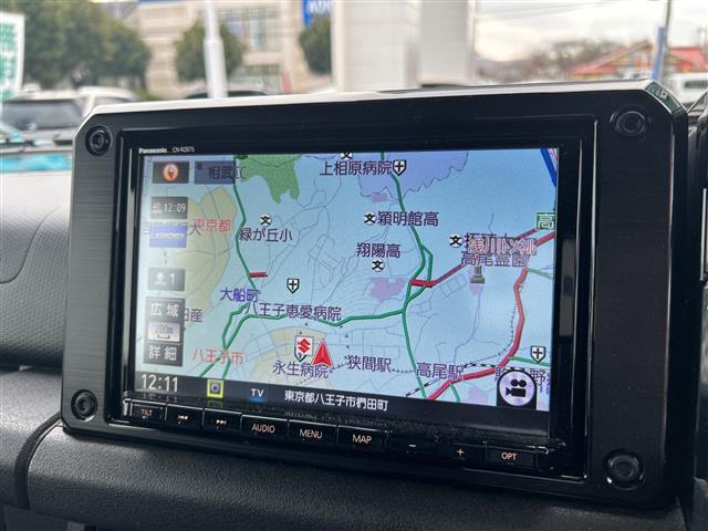 ジムニー ＸＬ　ワンオーナー　　４ＷＤ　　純正ＳＤナビ　ドライブレコーダー　レーンアシスト　横滑り防止装置　盗難防止装置　衝突被害軽減システム　ダウンヒルアシストコントロール　アイドリングストップ（4枚目）