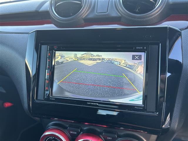 スイフトスポーツ ベースグレード ワンオーナー 社外ディスプレイオーディオ 横滑り防止装置 盗難防止装置 プッシュスタート クルーズコントロール バックカメラ 純正17インチアルミホイール シートヒーター 取扱説明書 ETC(8枚目)