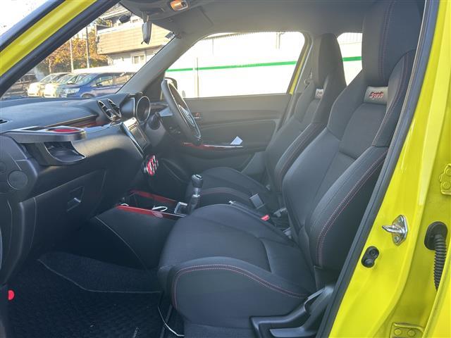 スイフトスポーツ ベースグレード ワンオーナー 社外ディスプレイオーディオ 横滑り防止装置 盗難防止装置 プッシュスタート クルーズコントロール バックカメラ 純正17インチアルミホイール シートヒーター 取扱説明書 ETC(17枚目)