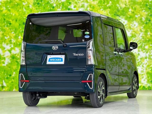 タント カスタムＸセレクション　新品タイヤ／保証書／純正　９インチ　ＳＤナビ／衝突安全装置／両側電動スライドドア／シートヒーター／パノラマモニター／車線逸脱防止支援システム／シート　ハーフレザー　衝突被害軽減システム　全周囲カメラ（3枚目）