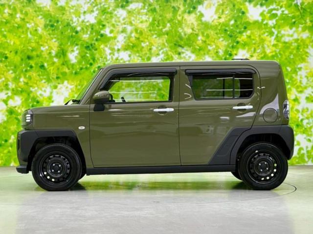 タフト Ｘ　新品タイヤ／ガラスルーフ／保証書／ディスプレイオーディオ／衝突安全装置／車線逸脱防止支援システム／ヘッドランプ　ＬＥＤ／Ｂｌｕｅｔｏｏｔｈ接続／ＥＢＤ付ＡＢＳ／横滑り防止装置／アイドリングストップ（2枚目）