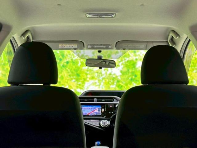 アクア Ｇ　保証書／社外　ＳＤナビ／パーキングアシスト　バックガイド／ヘッドランプ　ＬＥＤ／ＥＴＣ／ＥＢＤ付ＡＢＳ／横滑り防止装置／アイドリングストップ／クルーズコントロール／バックモニター　バックカメラ　記録簿（21枚目）