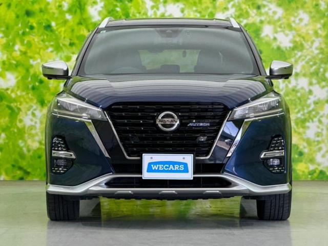 キックス オーテック　新品タイヤ／保証書／社外　９インチ　ＳＤナビ／インテリジェントルームミラー／衝突安全装置／シートヒーター／全方位モニター／車線逸脱防止支援システム／シート　合皮／プロパイロット　衝突被害軽減システム（45枚目）