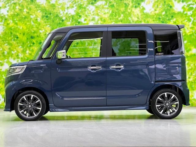 スペーシアカスタム ハイブリッドXSターボ 新品タイヤ/純正 9インチ メモリーナビ/衝突安全装置/両側電動スライドドア/シートヒーター/全方位モニター用カメラ/車線逸脱防止支援システム/シート ハーフレザー 衝突被害軽減システム 全周囲カメラ(2枚目)