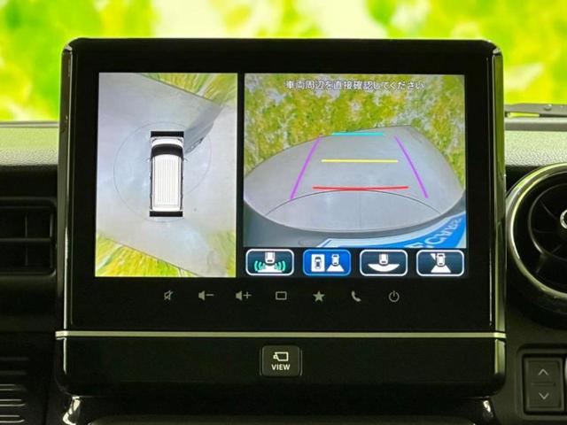 スペーシアカスタム ハイブリッドXSターボ 新品タイヤ/純正 9インチ メモリーナビ/衝突安全装置/両側電動スライドドア/シートヒーター/全方位モニター用カメラ/車線逸脱防止支援システム/シート ハーフレザー 衝突被害軽減システム 全周囲カメラ(12枚目)