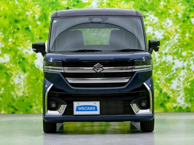 スペーシアカスタム ハイブリッドXSターボ 保証書/純正 9インチ メモリーナビ/セーフティサポート(スズキ)/両側電動スライドドア/シートヒーター 前席/全方位モニター/車線逸脱防止支援システム/シート ハーフレザー ターボ 全周囲カメラ(53枚目)