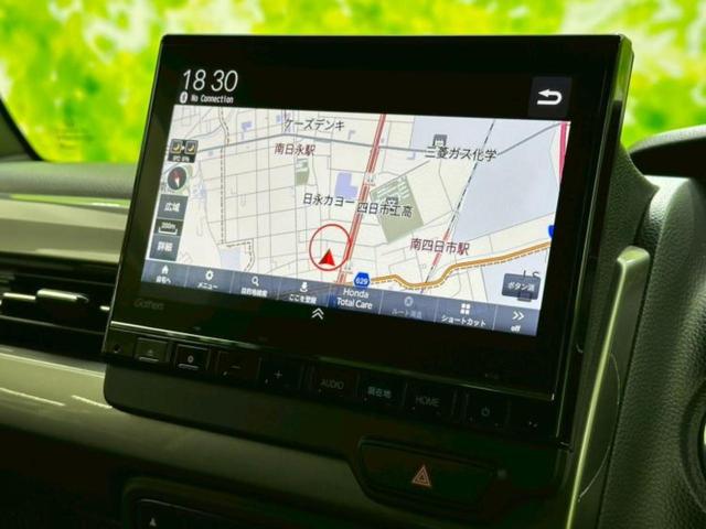 Ｎ－ＢＯＸカスタム Ｌ・ターボスタイルプラスブラック　新品タイヤ／保証書／純正　９インチ　ＳＤナビ／衝突安全装置／両側電動スライドドア／シートヒーター／車線逸脱防止支援システム／シート　ハーフレザー／ヘッドランプ　ＬＥＤ／ＥＴＣ／ＥＢＤ付ＡＢＳ　記録簿（9枚目）