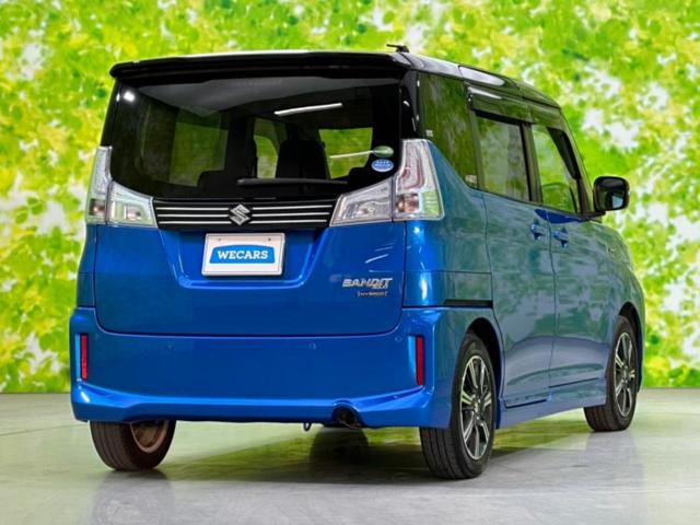 ソリオバンディット バンディットハイブリッドＳＶ　新品タイヤ／保証書／社外　ＳＤナビ／両側電動スライドドア／シートヒーター／ヘッドランプ　ＬＥＤ／ＥＴＣ／ＥＢＤ付ＡＢＳ／横滑り防止装置／アイドリングストップ／フルセグＴＶ／エアバッグ　運転席（3枚目）