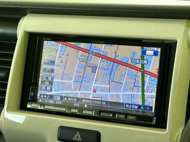 ハスラー A 新品タイヤ/社外 SDナビ/ドライブレコーダー 社外/ETC/EBD付ABS/横滑り防止装置/フルセグTV/DVD/エアバッグ 運転席/エアバッグ 助手席/アルミホイール 純正 15インチ DVD再生(9枚目)