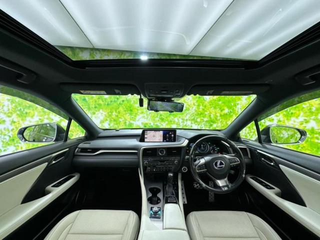 ＲＸ ４ＷＤ　ＲＸ４５０ｈ　Ｆスポーツ　新品タイヤ／サンルーフ／純正　ＳＤナビ／衝突安全装置／シートヒーター／車線逸脱防止支援システム／シート　フルレザー／電動バックドア／ヘッドランプ　ＬＥＤ／ＥＴＣ／ＥＢＤ付ＡＢＳ／横滑り防止装置　４ＷＤ（4枚目）