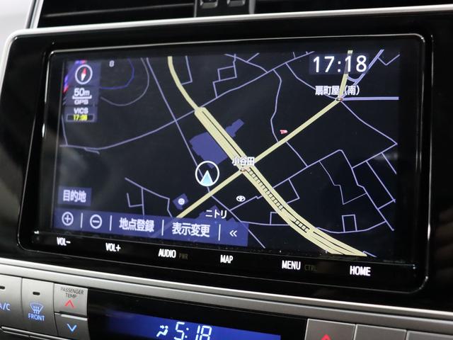 ランドクルーザープラド TX 【メッキ部マットブラック】【7人乗り】パールホワイト リフトアップ ウェッズアルミホイール ウッドコンビステアリング シフトノブ 新品シートカバー フロントカメラ 前後モデリスタ(35枚目)