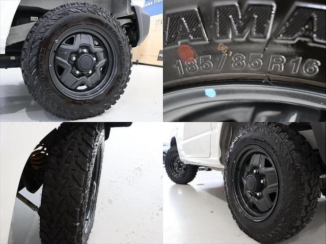 ジムニー XL リフトアップジオランダータイヤ LEDテールランプブラウン調シートカバー ステアリング ルーフラック リアラダー プッシュスタート シートヒーター マニュアル車両 ホワイト メモリーナビ(19枚目)