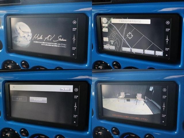 FJクルーザー カラーパッケージ アルルブルー ルーフ同色 マッドブラック 2インチリフトアップ バックランプ移設 シートカバー ジオランダーMTタイヤ ナイトロガジェットホイール 灯火類LED グリルガード 寒冷地仕様(4枚目)