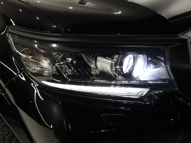 ランドクルーザープラド ＴＸ　ワンオーナー　リフトアップ　サンルーフ　プッシュスタート　ルーフレール　クルーズコントロール　ルーフボックス　ＡＬＰＩＮＥ　９インチナビ　バックカメラ　アルミホイール　オーバーフェンダー（28枚目）