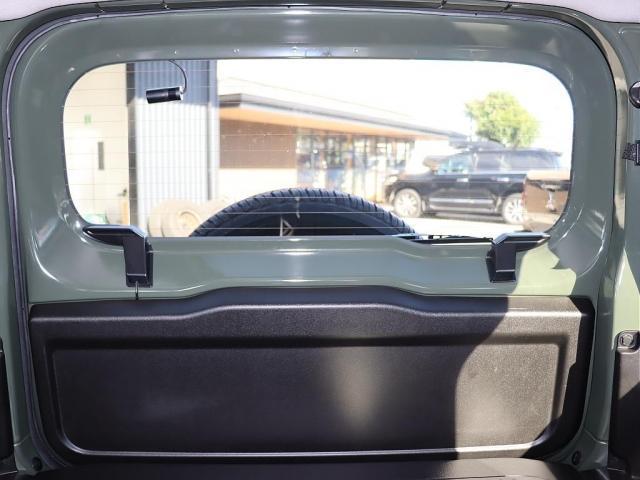 ジムニー XC 【下取直販】ジャングルグリーン マッドバーン16インチアルミホイール ヨコハマATタイヤ ケンウッド9インチナビ バックカメラ 前後ドラレコ 社外ドリンクホルダー サイドバー ETC(25枚目)