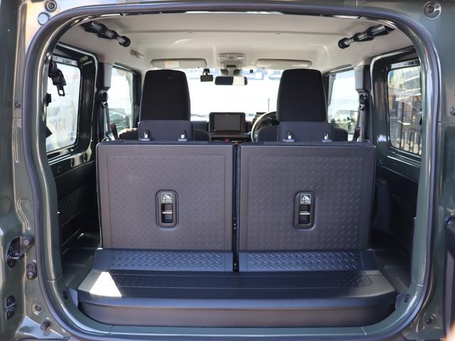 ジムニー XC 【下取直販】ジャングルグリーン マッドバーン16インチアルミホイール ヨコハマATタイヤ ケンウッド9インチナビ バックカメラ 前後ドラレコ 社外ドリンクホルダー サイドバー ETC(36枚目)