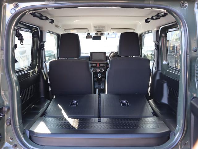 ジムニー XC 【下取直販】ジャングルグリーン マッドバーン16インチアルミホイール ヨコハマATタイヤ ケンウッド9インチナビ バックカメラ 前後ドラレコ 社外ドリンクホルダー サイドバー ETC(37枚目)