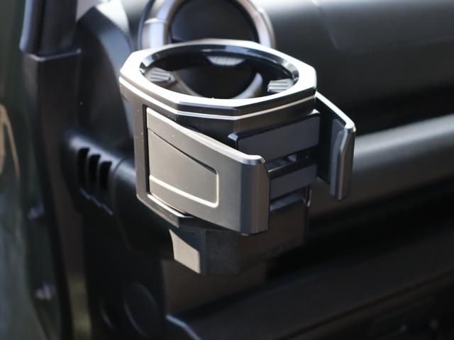 ジムニー XC 【下取直販】ジャングルグリーン マッドバーン16インチアルミホイール ヨコハマATタイヤ ケンウッド9インチナビ バックカメラ 前後ドラレコ 社外ドリンクホルダー サイドバー ETC(38枚目)