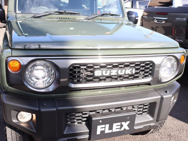 ジムニー XC 【下取直販】ジャングルグリーン マッドバーン16インチアルミホイール ヨコハマATタイヤ ケンウッド9インチナビ バックカメラ 前後ドラレコ 社外ドリンクホルダー サイドバー ETC(45枚目)