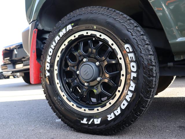 ジムニー XC 【下取直販】ジャングルグリーン マッドバーン16インチアルミホイール ヨコハマATタイヤ ケンウッド9インチナビ バックカメラ 前後ドラレコ 社外ドリンクホルダー サイドバー ETC(57枚目)