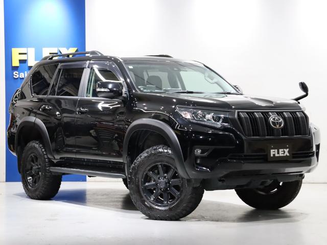 ランドクルーザープラド TX サンルーフ プッシュスタート ルーフレール LEDヘッドライト リフトアップ 17インチアルミホイール 前後ドライブレコーダー ULTIMATE LEDテールランプ ALPINE BIG-X11ナビ(30枚目)