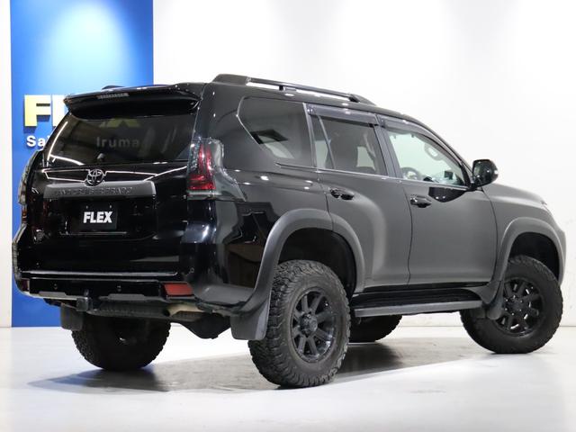 ランドクルーザープラド TX サンルーフ プッシュスタート ルーフレール LEDヘッドライト リフトアップ 17インチアルミホイール 前後ドライブレコーダー ULTIMATE LEDテールランプ ALPINE BIG-X11ナビ(33枚目)