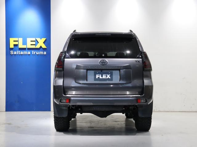 ランドクルーザープラド TX 廃盤カラー グレーメタリック リフトアップ KMC17インチアルミホイール ジオランダータイヤ 各部マットブラック グリルマーカー 新品ULTIMATE LEDテールランプ 室内灯LED(49枚目)