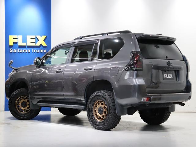 ランドクルーザープラド TX 廃盤カラー グレーメタリック リフトアップ KMC17インチアルミホイール ジオランダータイヤ 各部マットブラック グリルマーカー 新品ULTIMATE LEDテールランプ 室内灯LED(51枚目)