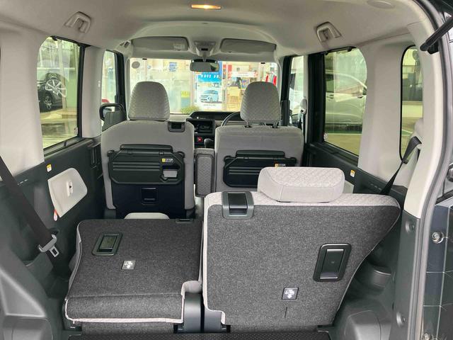 タント X 左側パワースライドドア/キーフリー/LEDヘッドランプ/オートライト/シートヒーター/スマートアシスト/バックカメラ/コーナーセンサー/サイドエアバック/電動パーキングブレーキ/シートバックテーブル(22枚目)