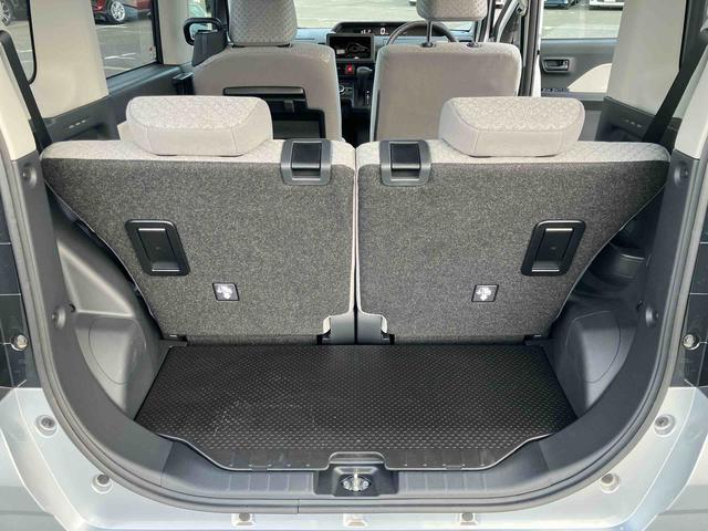 タント L スライドドア LEDヘッドライト オートライト プッシュボタンスターター オート格納ドアミラー オートエアコン 上下2段調節式デッキボード コーナーセンサー 衝突被害軽減ブレーキ(15枚目)