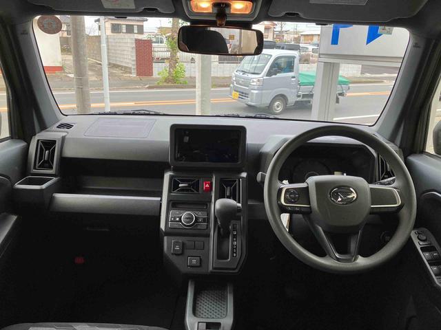 タフト Ｘ　ガラスルーフ　ＬＥＤヘッドライト　バックカメラ　電動パーキングブレーキ　オートライト　プッシュボタンスターター　オート格納式ドアミラー　衝突被害軽減ブレーキ　コーナーセンサー（5枚目）