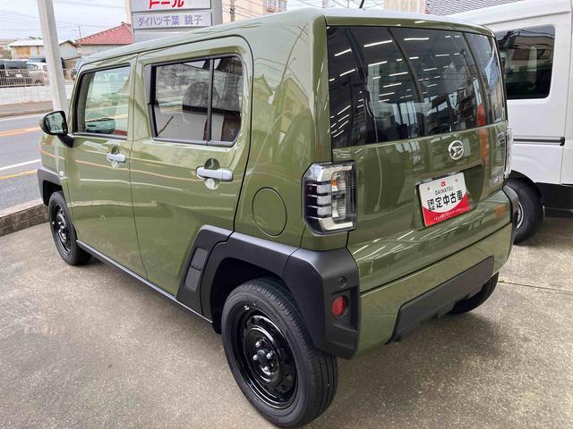 タフト Ｘ　ガラスルーフ　ＬＥＤヘッドライト　バックカメラ　電動パーキングブレーキ　オートライト　プッシュボタンスターター　オート格納式ドアミラー　衝突被害軽減ブレーキ　コーナーセンサー（13枚目）