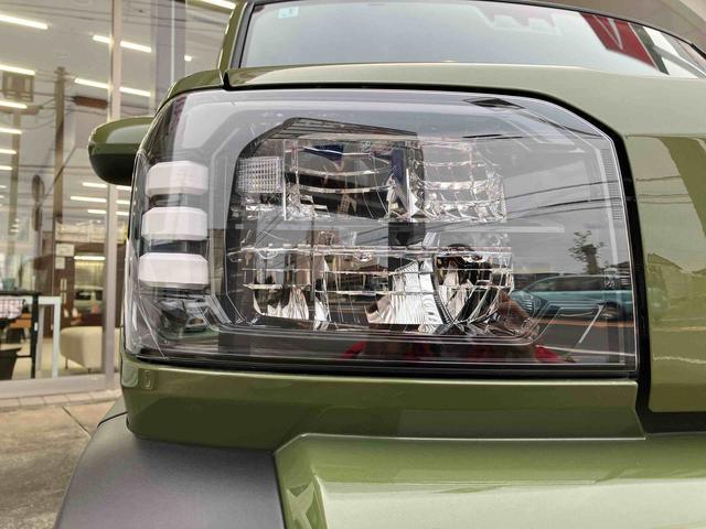 タフト Ｘ　ガラスルーフ　ＬＥＤヘッドライト　バックカメラ　電動パーキングブレーキ　オートライト　プッシュボタンスターター　オート格納式ドアミラー　衝突被害軽減ブレーキ　コーナーセンサー（23枚目）