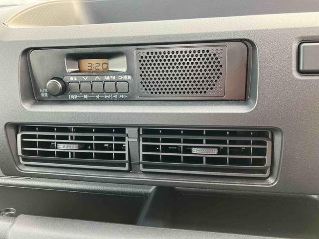ハイゼットトラック スタンダード　農用スペシャル　電子制御式４ＷＤ　荷台ＬＥＤライト　リヤ４枚リーフスプリング　スーパーデフロック　衝突被害軽減ブレーキ　コーナーセンサー　スピーカー一体型ＡＭ／ＦＭラジオ　エアコン　パワステ（12枚目）