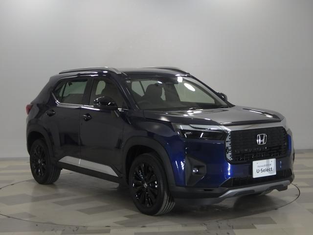 WR-V Z+ブラックスタイル 禁煙/元デモカー試乗車/特別仕様車/コネクテッド/サポカー/9インチナビ&リヤカメラ/前後スマホ連動ドラレコ/USB/Bluetooth/フルセグ/ETC オートクルーズコントロール 盗難防止システム(2枚目)