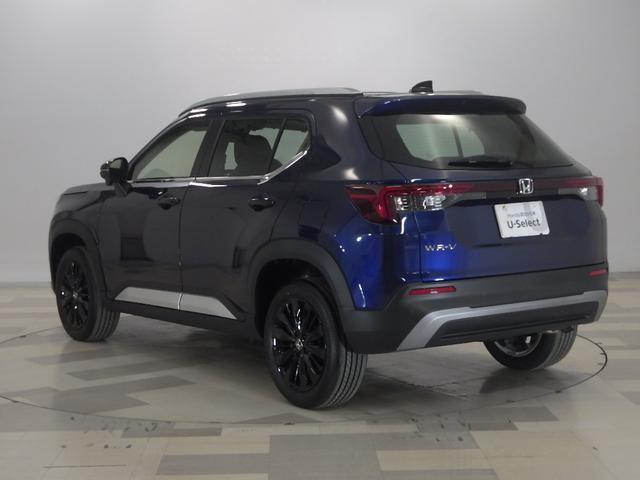 WR-V Z+ブラックスタイル 禁煙/元デモカー試乗車/特別仕様車/コネクテッド/サポカー/9インチナビ&リヤカメラ/前後スマホ連動ドラレコ/USB/Bluetooth/フルセグ/ETC オートクルーズコントロール 盗難防止システム(4枚目)