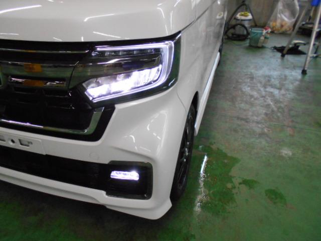 N-BOXカスタム Lターボ 禁煙/ワンオーナー/サポカー/渋滞追従/2トーンカラー/特別仕様車コーディネートスタイル/左右シートヒーター/純正9インチナビ&リヤカメラ&前後ドラレコ/Bluetooth/ETC 地デジチューナー(33枚目)