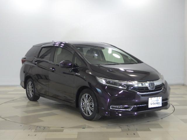 シャトル ハイブリッドＸホンダセンシング　禁煙車　フロアマット　ドアバイザー　ラバーマット　９インチナビ　ドラレコ　横滑抑制　リヤカメラ　スマ－トキ－　イモビ　ＴＶナビ　サイドエアバッグ　シートヒーター付き　キーレス　ＵＳＢ　ＤＶＤ再生機能（26枚目）