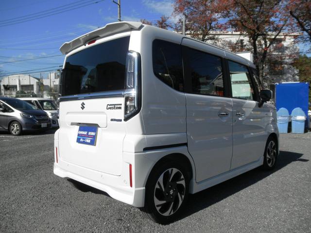 スペーシアカスタム ハイブリッドXSターボ 全方位モニター付メモリーナビゲーション フルセグTV USB Bluetooth AppleCarPlay AndroidAuto 両側電動スライドドア LEDライト シート&ステアリングヒーター(11枚目)