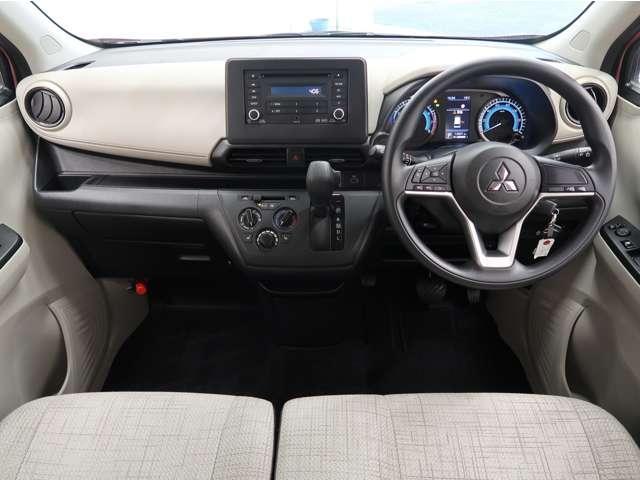 eKワゴン M ☆禁煙☆誤発進抑制装置☆衝突軽減ブレーキ☆障害物センサー☆車線逸脱警報☆ CDオーディオ☆シートヒーター☆オートハイビーム☆点検整備渡し(消耗品交換付き)☆3年間走行距離無制限の三菱認定保証付き(5枚目)