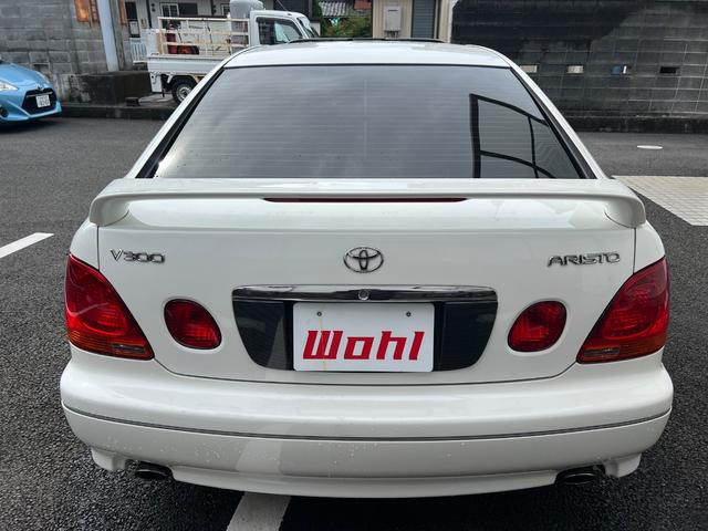 アリスト  純正ナビ サンルーフ 黒革シート ETC オートクルーズコントロール 車高調 純正サス有 純正アルミホイール 電動パワーシート キーレスキー(6枚目)