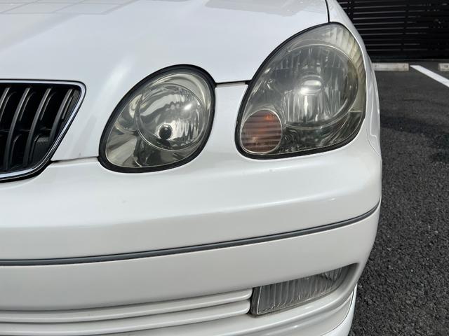 アリスト  純正ナビ サンルーフ 黒革シート ETC オートクルーズコントロール 車高調 純正サス有 純正アルミホイール 電動パワーシート キーレスキー(10枚目)