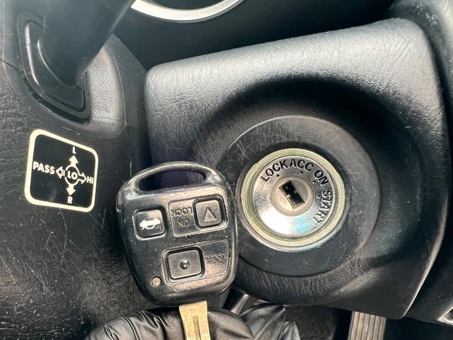 アリスト  純正ナビ サンルーフ 黒革シート ETC オートクルーズコントロール 車高調 純正サス有 純正アルミホイール 電動パワーシート キーレスキー(34枚目)