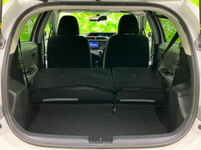 アクア Ｓ　新品タイヤ／純正エアロ／保証書／社外　ＳＤナビ／ヘッドランプ　ＨＩＤ／ＥＴＣ／ＥＢＤ付ＡＢＳ／横滑り防止装置／アイドリングストップ／バックモニター／フルセグＴＶ／エアバッグ　運転席　フルエアロ　記録簿（19枚目）