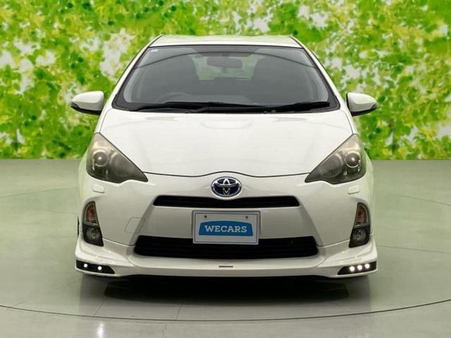 アクア Ｓ　新品タイヤ／純正エアロ／保証書／社外　ＳＤナビ／ヘッドランプ　ＨＩＤ／ＥＴＣ／ＥＢＤ付ＡＢＳ／横滑り防止装置／アイドリングストップ／バックモニター／フルセグＴＶ／エアバッグ　運転席　フルエアロ　記録簿（42枚目）