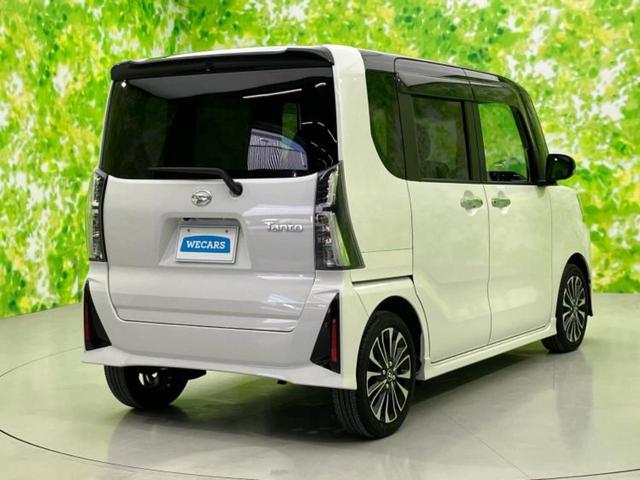 タント カスタムＲＳ　新品タイヤ／保証書／ディスプレイオーディオ９インチ／衝突安全装置／両側電動スライドドア／シートヒーター　前席／車線逸脱防止支援システム／シート　ハーフレザー／ヘッドランプ　ＬＥＤ　衝突被害軽減システム（3枚目）