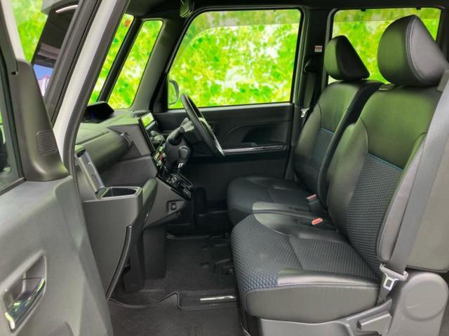 タント カスタムＲＳ　新品タイヤ／保証書／ディスプレイオーディオ９インチ／衝突安全装置／両側電動スライドドア／シートヒーター　前席／車線逸脱防止支援システム／シート　ハーフレザー／ヘッドランプ　ＬＥＤ　衝突被害軽減システム（6枚目）