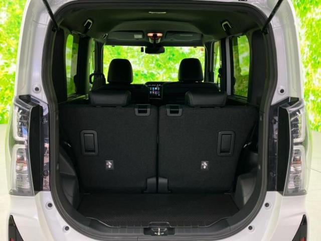 タント カスタムＲＳ　新品タイヤ／保証書／ディスプレイオーディオ９インチ／衝突安全装置／両側電動スライドドア／シートヒーター　前席／車線逸脱防止支援システム／シート　ハーフレザー／ヘッドランプ　ＬＥＤ　衝突被害軽減システム（8枚目）