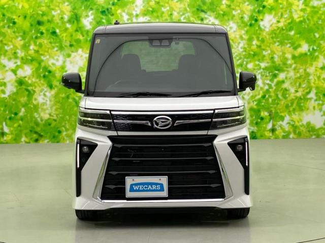 タント カスタムＲＳ　新品タイヤ／保証書／ディスプレイオーディオ９インチ／衝突安全装置／両側電動スライドドア／シートヒーター　前席／車線逸脱防止支援システム／シート　ハーフレザー／ヘッドランプ　ＬＥＤ　衝突被害軽減システム（44枚目）